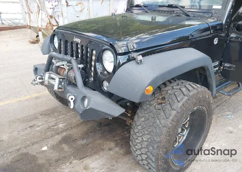 2018 Jeep Wrangler Jk Unlimited Sport S 4X4 z USA, uszkodzony, nr VIN 1C4BJWDG3JL812280